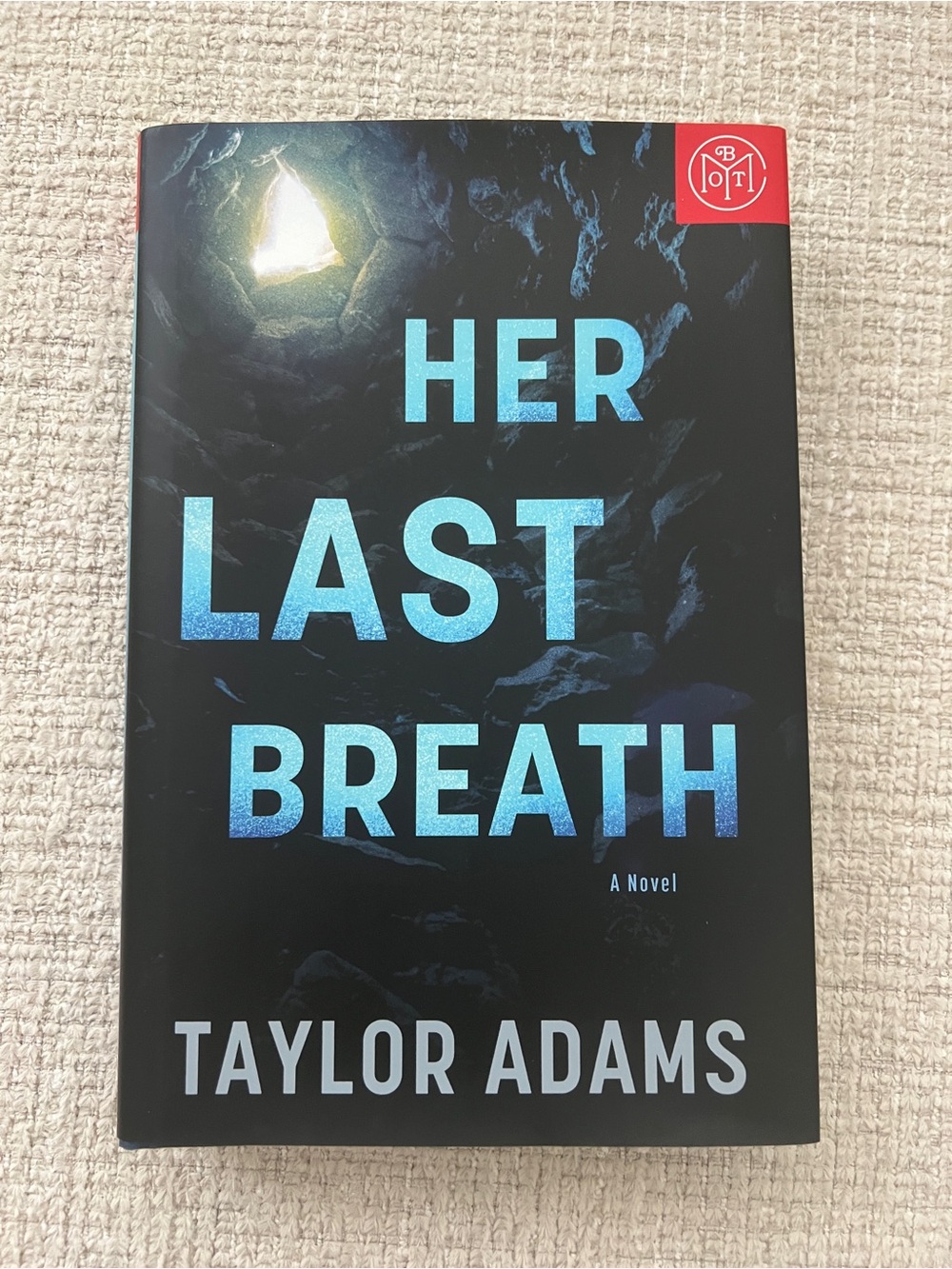 Her Last Breath by Taylor Adams - Hardcover Novel
